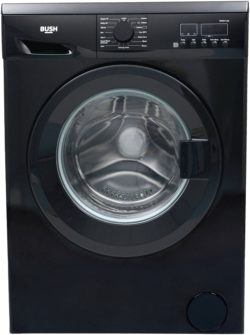 Bush NS7148 7KG Washing Machine - Black.